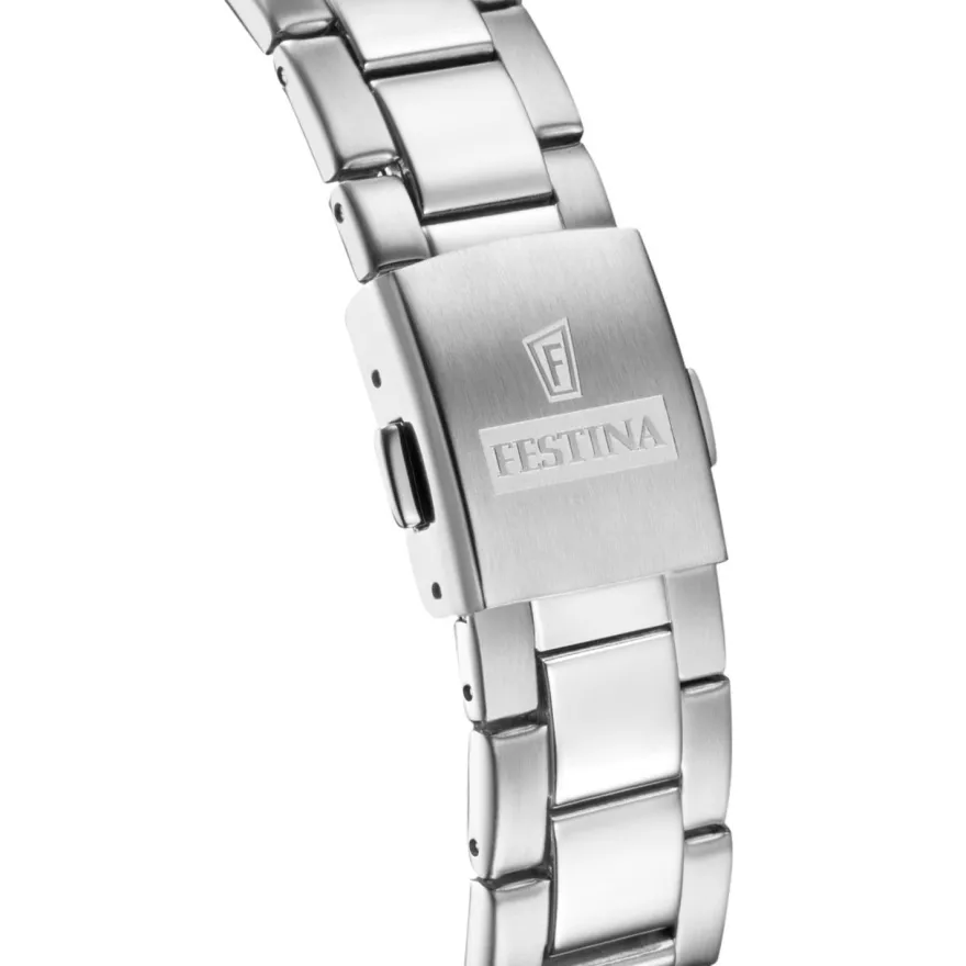 Festina Damenuhr Chronograph Stahl/Rosa F20693/2