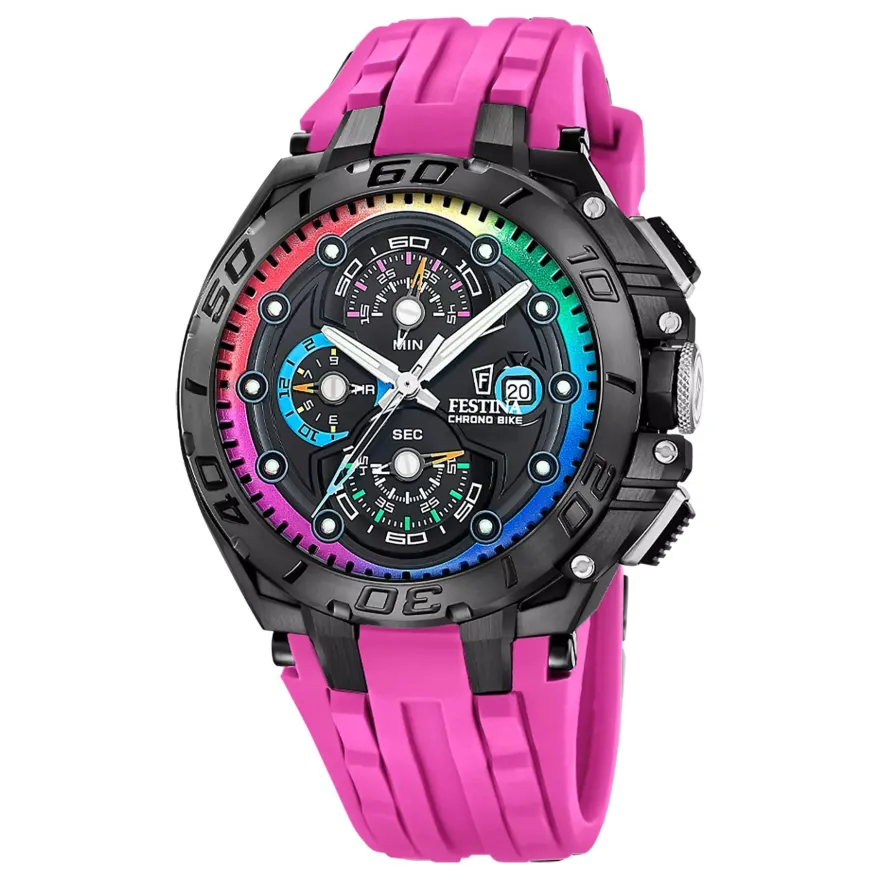 Festina F20761-1 Uhr Chrono Bike 2026 Limited Edition 2xErsatzbänder