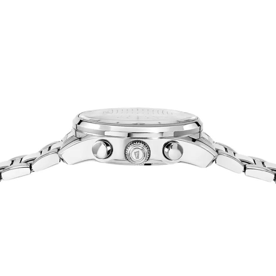 Festina Unisex-Uhr Boyfriend Chronograph Stahl/Türkis F20753/3