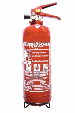 Feuerlöscher Pulver 2kg Auto KFZ 4LE 13A Sparpaket Pulverlöscher ASR EN3