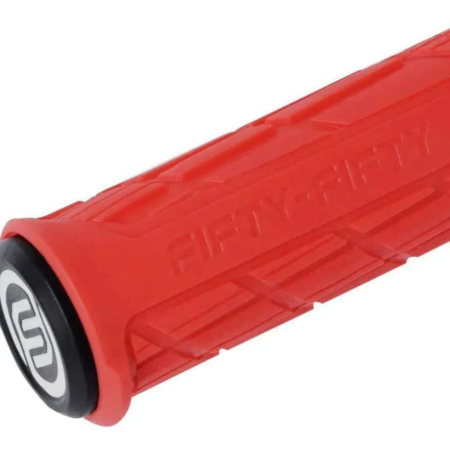 FIFTY-FIFTY MTB Griffe, rutschfeste Gummi Fahrradgriffe, Single Lock-on für