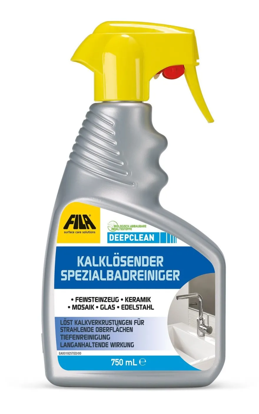 FILA Deepclean (ViaBagno) Badreiniger Reinigungsspray Kalkentferner 750ml