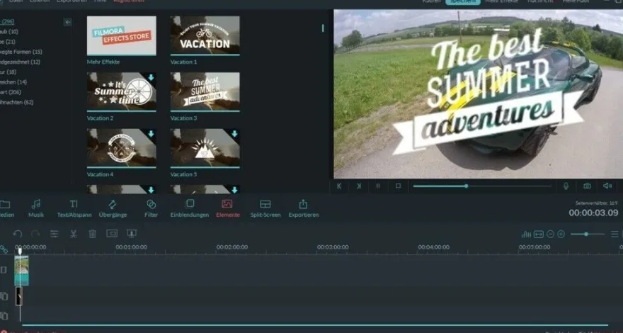 Filmora 9 inkl. Update auf Version 11 - Videoschnitt - PC Download Version