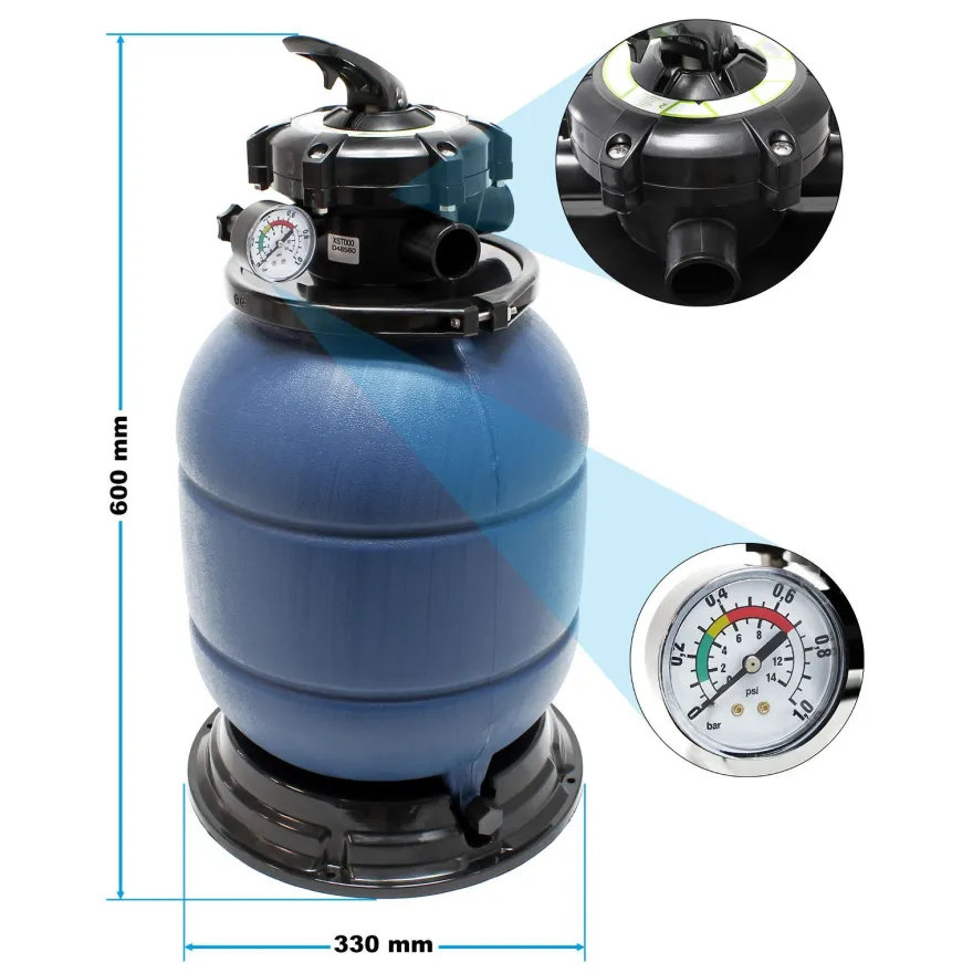 Filterkessel Kessel Sandfilter Swimming Pool Aufstellpool Filter Pumpe