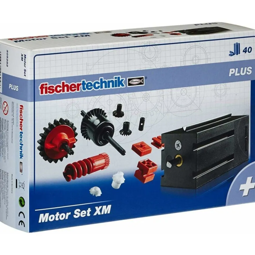 Fischertechnik Plus - Motorenset XM, 40dlg