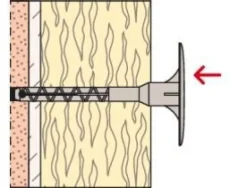Fischer TermoFix CN Dämmstoffdübel WDVS Schlagdübel mit S