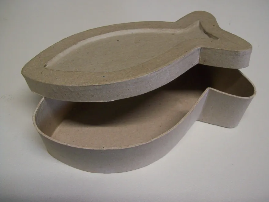 Fisch Pappmache 20cm zum bemalen verzieren Rayher Hobby 67-261-000