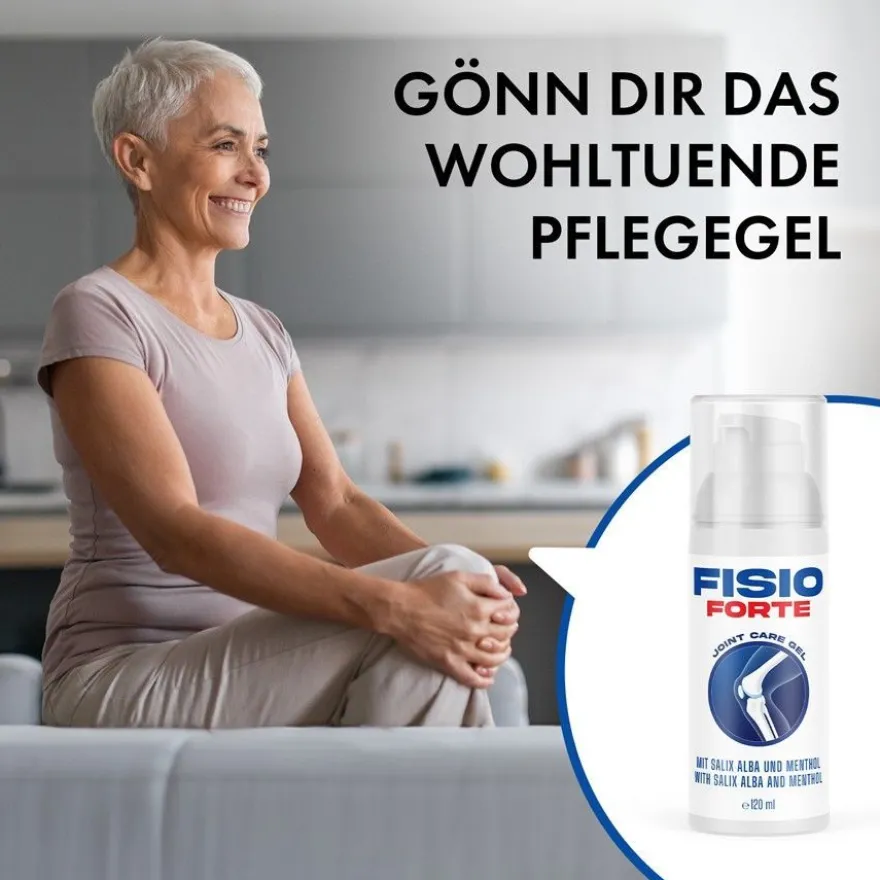 Fisio Forte Gel | Pflegendes Gel für Muskeln und Gelenke | Premium Qualität | 120ml