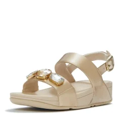 FitFlop Damen Sandalen Lulu Ultra-Jewel Metallic Back-Strap Sandals A5C