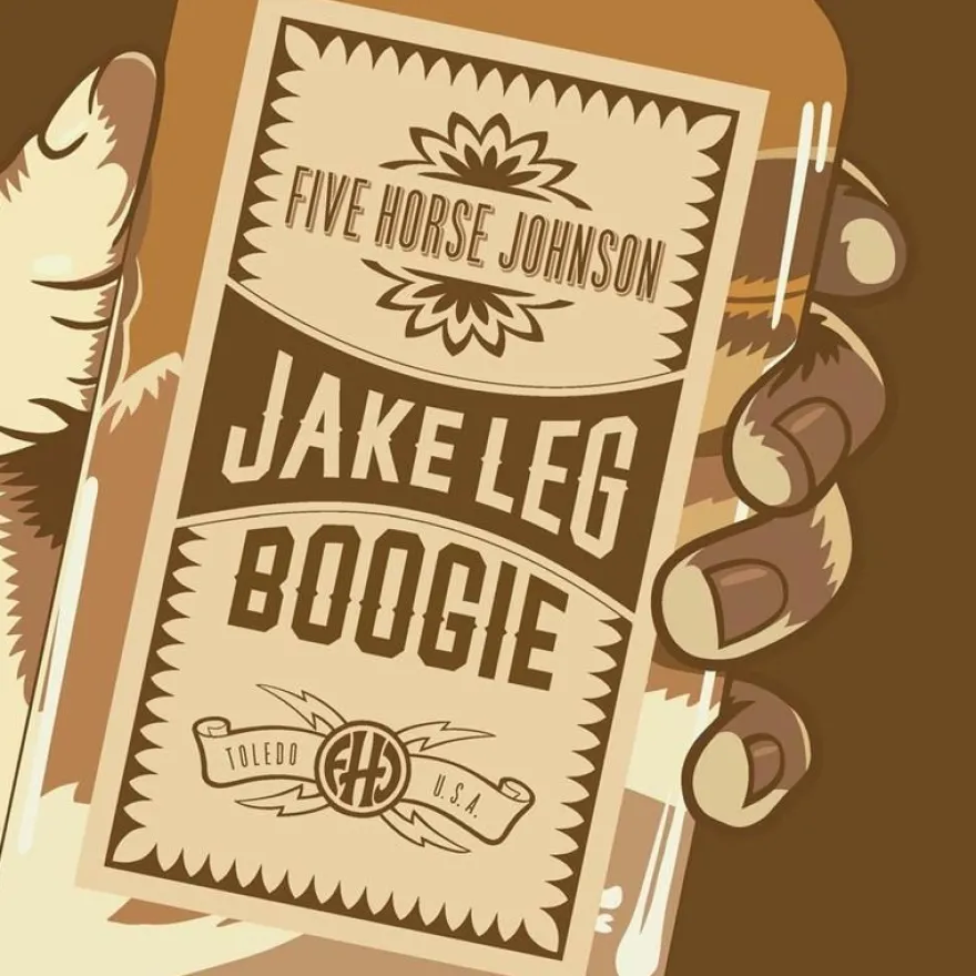 Five Horse Johnson: Jake Leg Boogie (180g) (Clear Vinyl) - 375 Media - (LP / J)