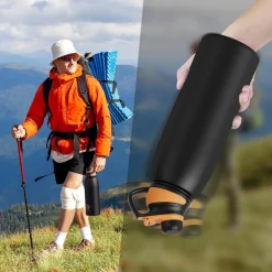 Fjbottle Edelstahl Trinkflasche Sport mit Magnetischem Deckel, 1500ml - Ideal