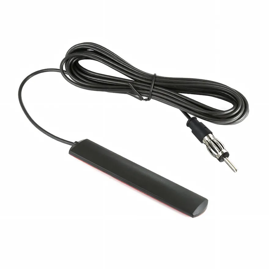 F72 Kfz Auto Radioantenne FM Antenne, Patch für Windschutzscheibe, 3m Kabel