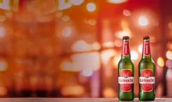 24 Flaschen Karlovacko Bier aus Kroatien