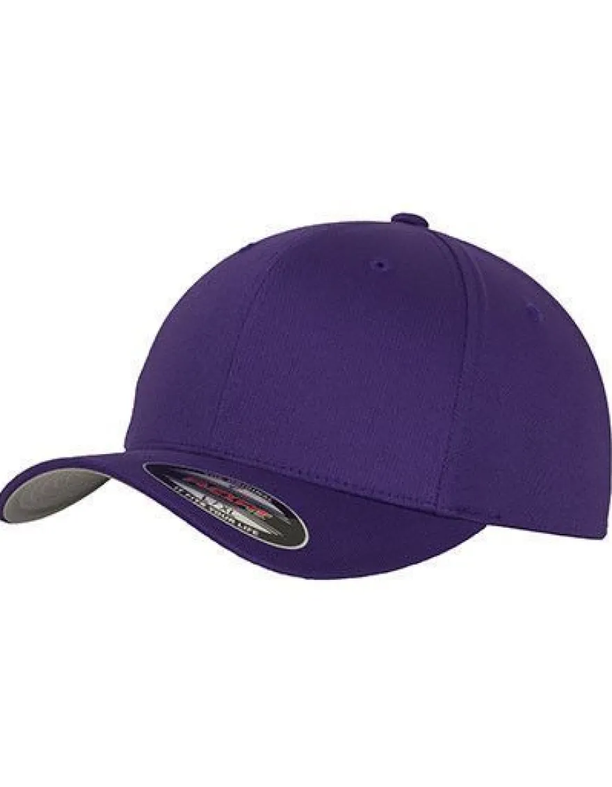 Flexfit Wooly Combed Baseball-Caps 6-Panel Youth, XS - XXL FX6277