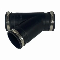Flexibles Gummi T-Stück 45° von 20mm-160mm Ø