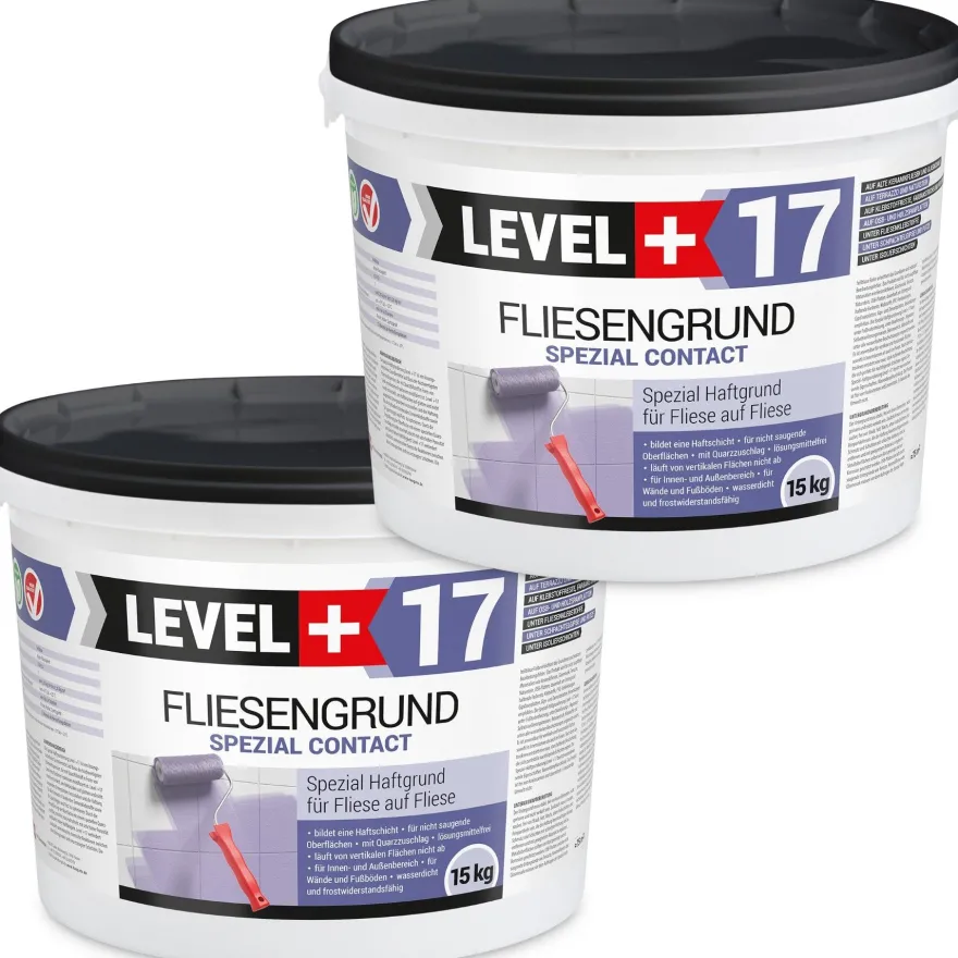 Fliesengrund 1,5-40kg Haftgrund Quarzgrund Fliesengrundierung Fliese auf Fliese L+17