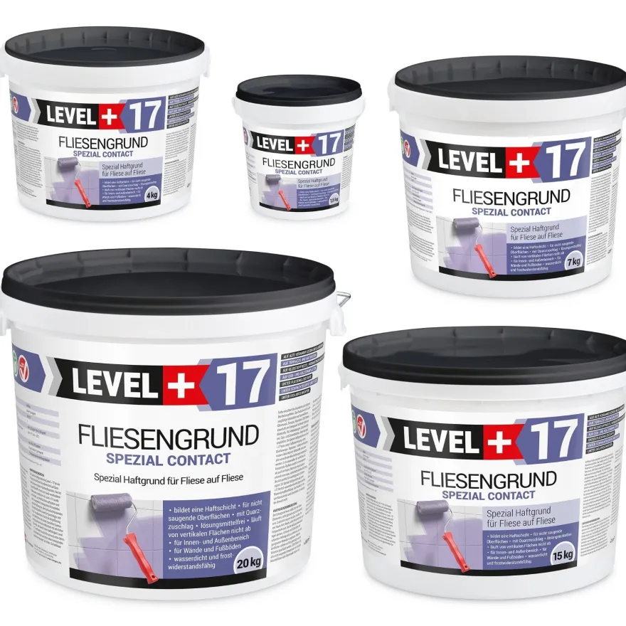 Fliesengrund 1,5-40kg Haftgrund Quarzgrund Fliesengrundierung Fliese auf Fliese L+17