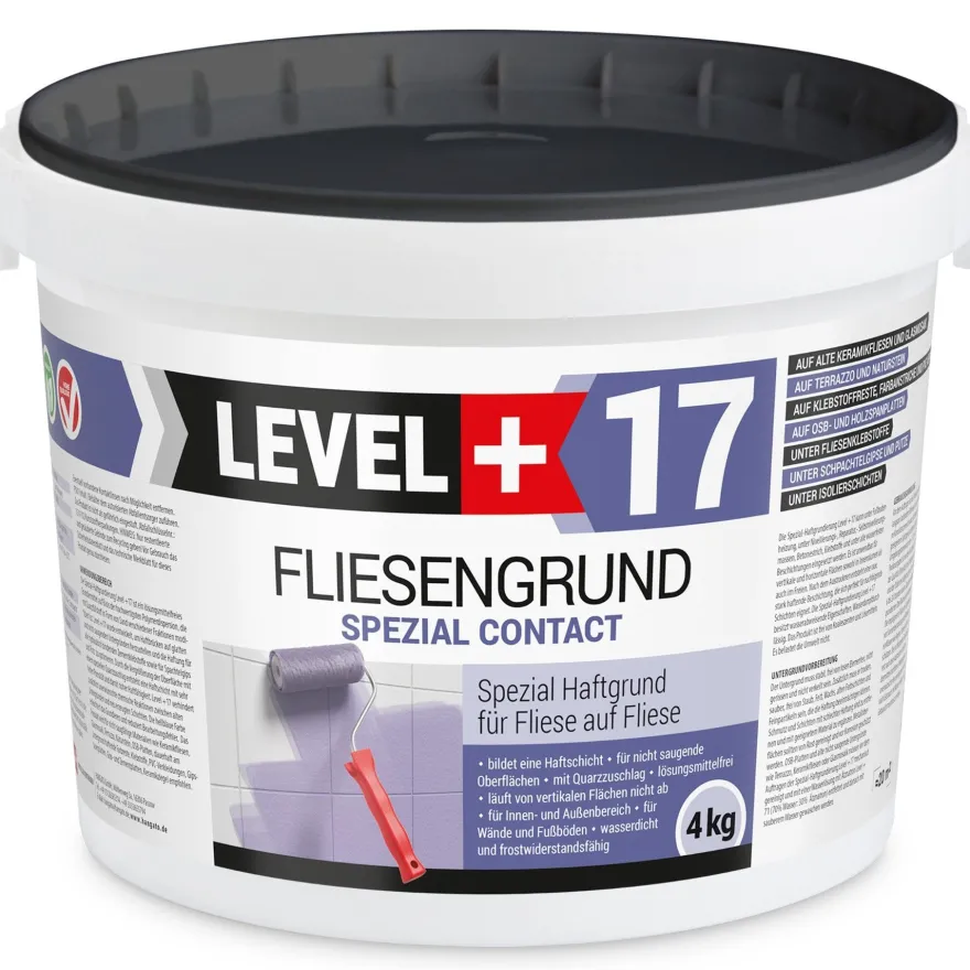 Fliesengrund 1,5-40kg Haftgrund Quarzgrund Fliesengrundierung Fliese auf Fliese L+17