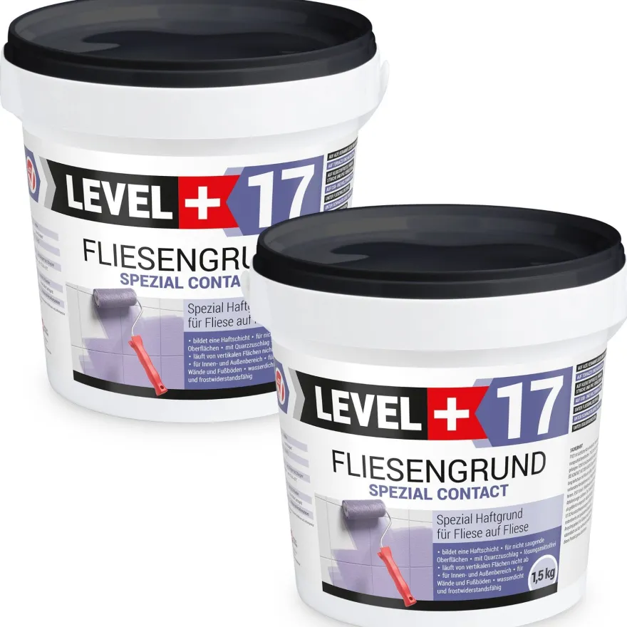 Fliesengrund 1,5-40kg Haftgrund Quarzgrund Fliesengrundierung Fliese auf Fliese L+17