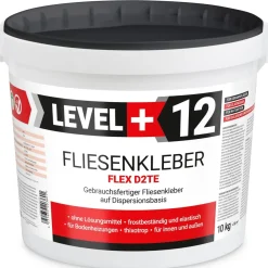 Fliesenkleber 10Kg Fertig Dispersionkleber Flexmörtel wasserdicht L+12