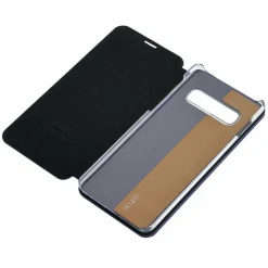 Flip Case Samsung S10 Plus Magnet Cover Aufstellbar Ständer Hülle Schale Folie
