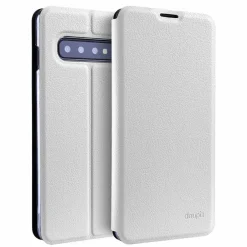 Flip Case Samsung S10 Plus Magnet Cover Aufstellbar Ständer Hülle Schale Folie