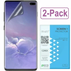 Flip Case Samsung S10 Plus Magnet Cover Aufstellbar Ständer Hülle Schale Folie