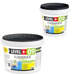 Flüssigfolie Abdichtung Balkon Terassen Keller Bad 1,5-100Kg Qualität L+09