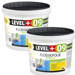 Flüssigfolie Abdichtung Balkon Terassen Keller Bad 1,5-100Kg Qualität L+09