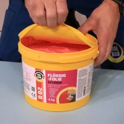 Flüssigfolie Außen 4-100Kg Wasserdicht Abdichtfolie Dichtmasse Dusche Balkon Bad D02
