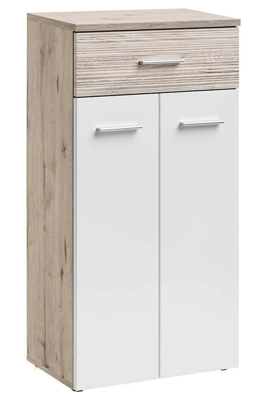 Flurgarderobe Garderoben Schuhschrank Wandpaneel Gustavo VIII Spiegel Hochglanz