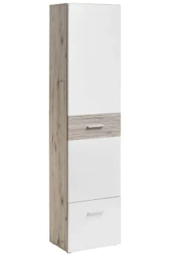 Flurgarderobe Garderoben Schuhschrank Wandpaneel Gustavo VIII Spiegel Hochglanz