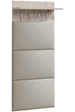 Flurgarderobe Garderoben Schuhschrank Wandpaneel Gustavo VIII Spiegel Hochglanz