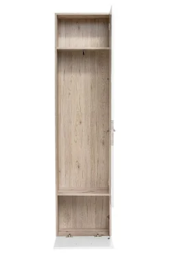 Flurgarderobe Garderoben Schuhschrank Wandpaneel Gustavo VIII Spiegel Hochglanz