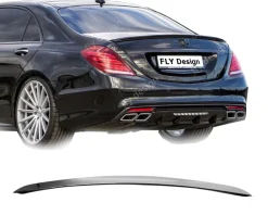 FLY für Mercedes w222 spoiler amg body kit lèvre trunk lip becquet aileron alettone