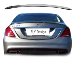 FLY für Mercedes w222 spoiler amg body kit lèvre trunk lip becquet aileron alettone
