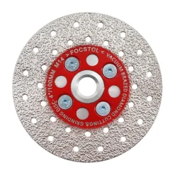 Focstol Diamant Trennscheibe 100mm Vakuumgelötet für Granit, Marmor, Fliesen