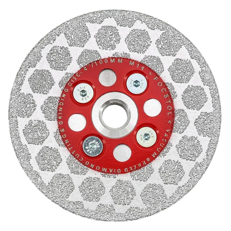 Focstol Diamant Trennscheibe 100mm - Für Porzellan, Keramik, Marmor, Granit