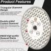 Focstol Diamant Trennscheibe 115mm M14 - Ideal für Granit, Marmor, Fliesen