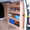 Ford Transit Fahrzeugregal & Van Teppich-Verkleidung Beige & GRATIS 5 Dosen