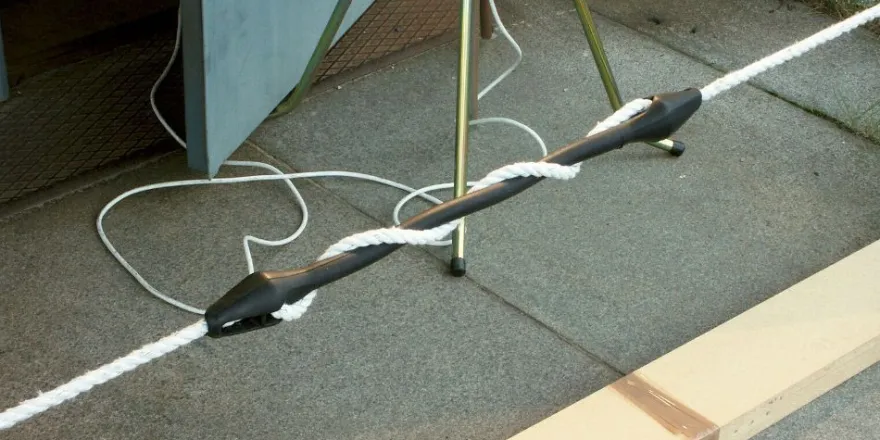 Forsheda Ruckdämpfer für Leine 8-12 mm Anlegefeder Zugdämpfer für Tauwerk Boot