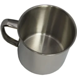 FoxOutdoor große Edelstahl Tasse Becher einwandig 500 ml Campingtasse