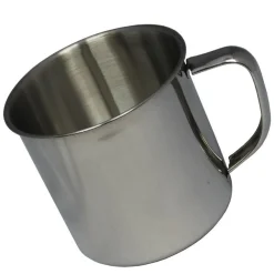 FoxOutdoor große Edelstahl Tasse Becher einwandig 500 ml Campingtasse