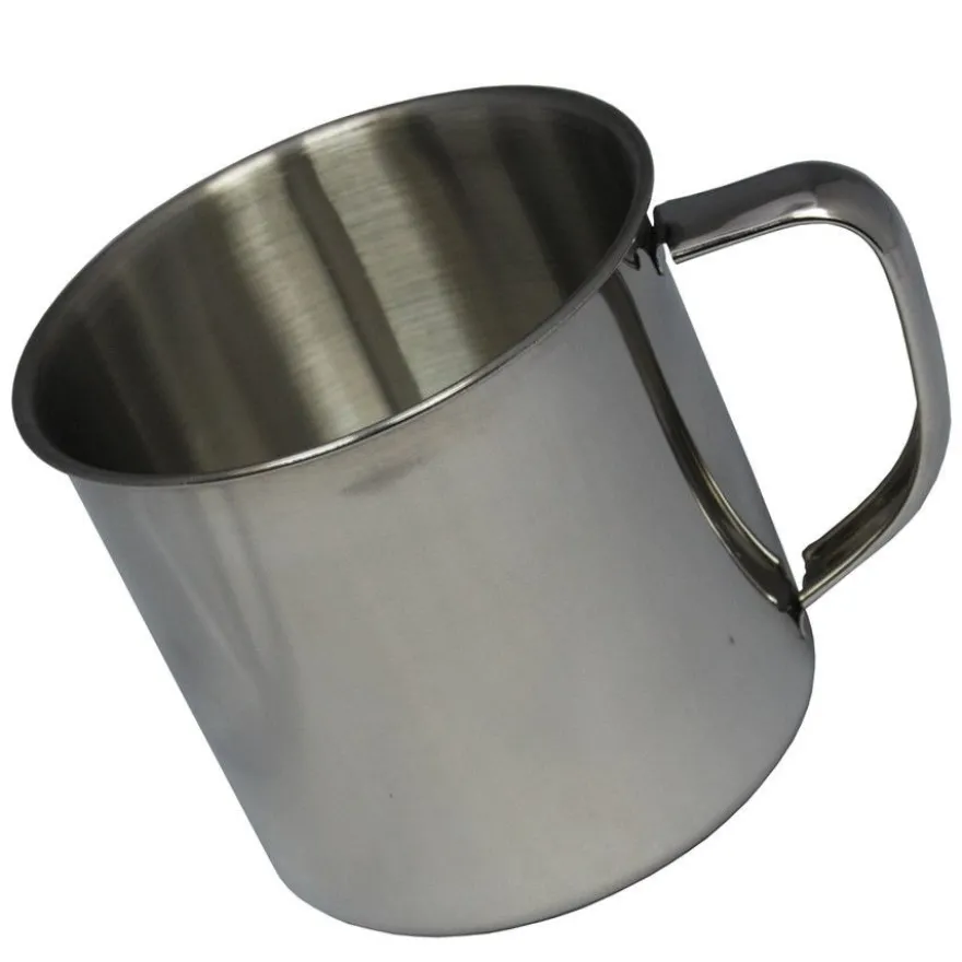 FoxOutdoor große Edelstahl Tasse Becher einwandig 500 ml Campingtasse