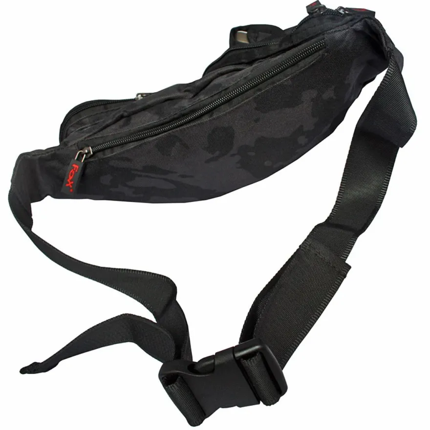 FoxOutdoor Hüfttasche Bauchtasche mit Handyfach night camo verstellbarer Hüftgurt