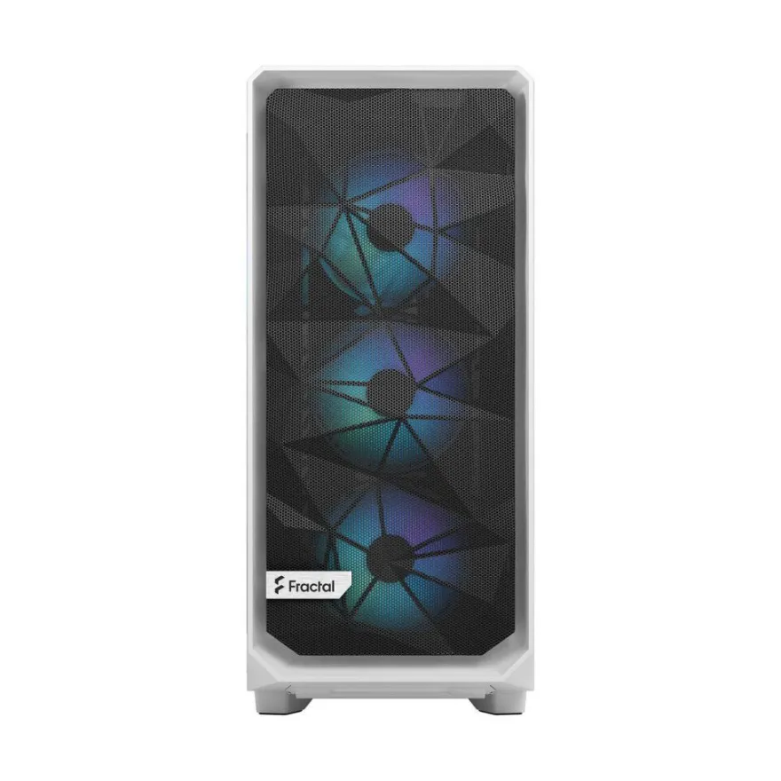 Fractal Design Fractal DESIGN Geh Meshify 2 Compact White TG Clear RGB