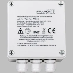 FraRon Netzumschaltung / Netzvorrangschaltung 16A 230V