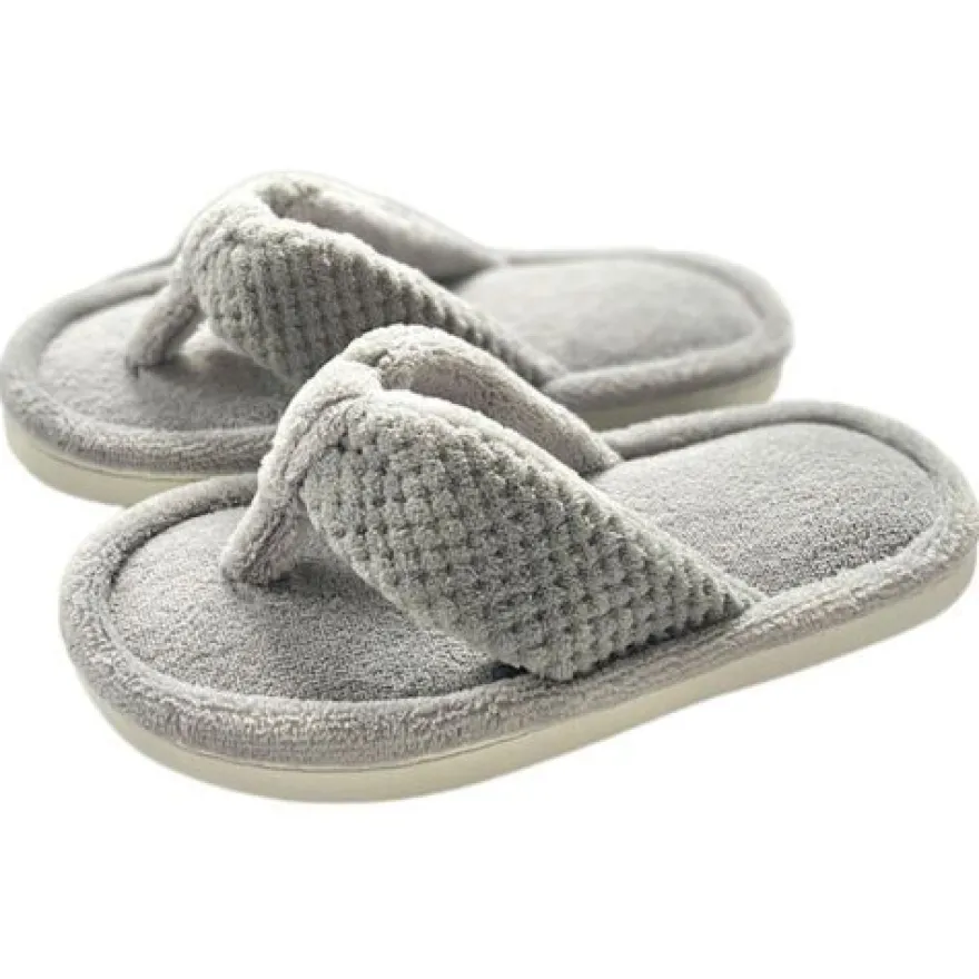 Frauen Hausschuhe Slip On Hausschuh Clip Zehe Schlafzimmer Memory-Schaum