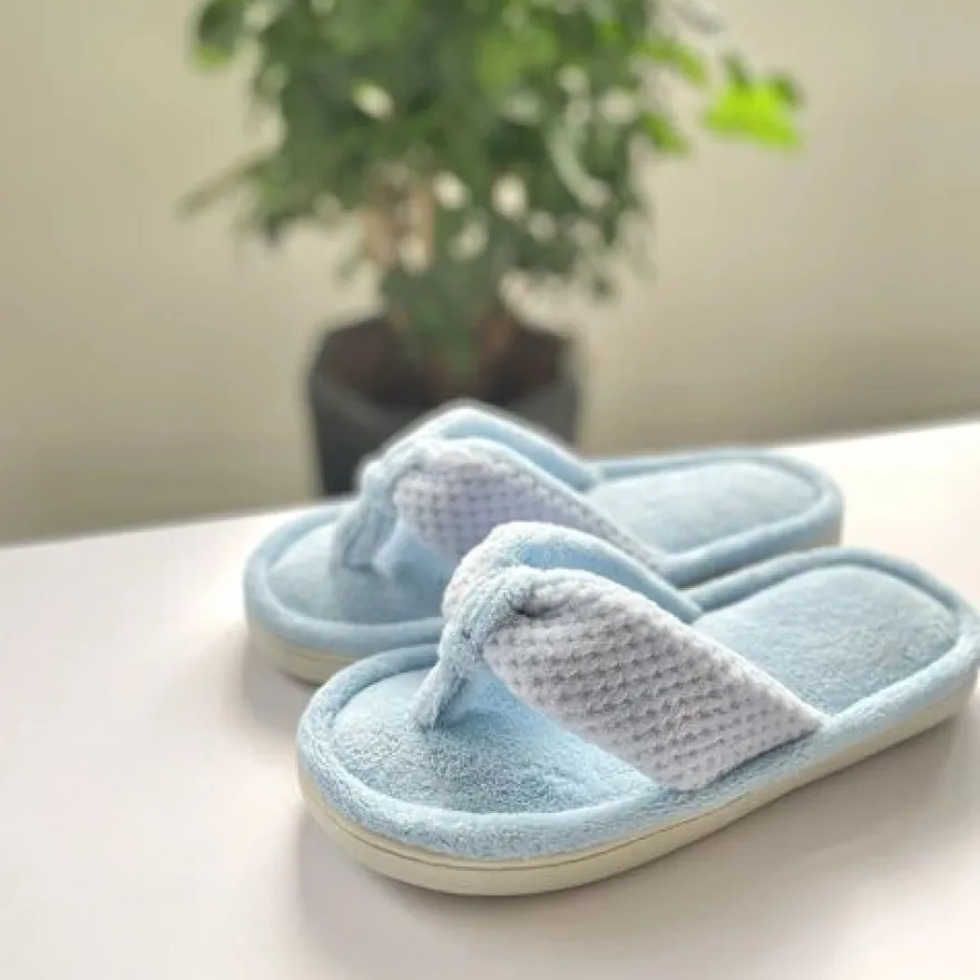 Frauen Hausschuhe Slip On Hausschuh Clip Zehe Schlafzimmer Memory-Schaum