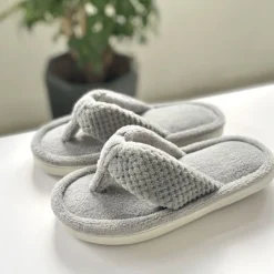Frauen Hausschuhe Slip On Hausschuh Clip Zehe Schlafzimmer Memory-Schaum
